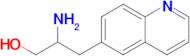 2-Amino-3-(quinolin-6-yl)propan-1-ol