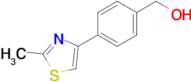 (4-(2-Methylthiazol-4-yl)phenyl)methanol