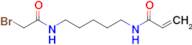 N-(5-(2-bromoacetamido)pentyl)acrylamide