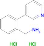 (2-(Pyridin-3-yl)phenyl)methanamine dihydrochloride