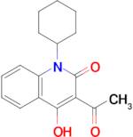 3-Acetyl-1-cyclohexyl-4-hydroxyquinolin-2(1H)-one