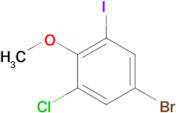 5-Bromo-1-chloro-3-iodo-2-methoxybenzene