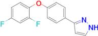 3-(4-(2,4-Difluorophenoxy)phenyl)-1H-pyrazole