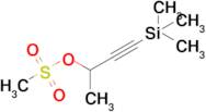 4-(Trimethylsilyl)but-3-yn-2-yl methanesulfonate