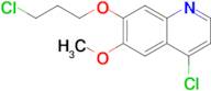 4-Chloro-7-(3-chloropropoxy)-6-methoxyquinoline