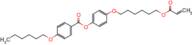 4-((6-(Acryloyloxy)hexyl)oxy)phenyl 4-(hexyloxy)benzoate