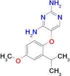 5-(2-Isopropyl-4-methoxyphenoxy)pyrimidine-2,4-diamine