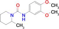 N-(3,4-dimethoxyphenyl)-2-methylpiperidine-1-carboxamide