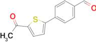 4-(5-Acetylthiophen-2-yl)benzaldehyde