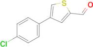 4-(4-Chlorophenyl)thiophene-2-carbaldehyde