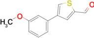 4-(3-Methoxyphenyl)thiophene-2-carbaldehyde