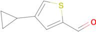 4-Cyclopropylthiophene-2-carbaldehyde