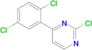 2-Chloro-4-(2,5-dichlorophenyl)pyrimidine