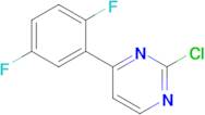 2-Chloro-4-(2,5-difluorophenyl)pyrimidine