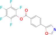 Perfluorophenyl 4-(oxazol-5-yl)benzoate