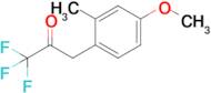 1,1,1-Trifluoro-3-(4-methoxy-2-methylphenyl)propan-2-one