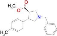 Methyl (3R,4S)-1-benzyl-4-(p-tolyl)pyrrolidine-3-carboxylate