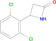 4-(2,6-Dichlorophenyl)azetidin-2-one