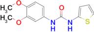 1-(3,4-Dimethoxyphenyl)-3-(thiophen-2-yl)urea