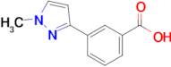 3-(1-Methyl-1H-pyrazol-3-yl)benzoic acid