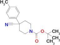 Tert-butyl 4-cyano-4-(p-tolyl)piperidine-1-carboxylate