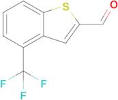 4-(Trifluoromethyl)benzo[b]thiophene-2-carbaldehyde