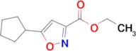 Ethyl 5-cyclopentylisoxazole-3-carboxylate