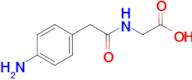 (2-(4-Aminophenyl)acetyl)glycine