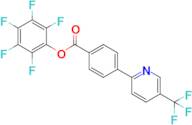 Perfluorophenyl 4-(5-(trifluoromethyl)pyridin-2-yl)benzoate
