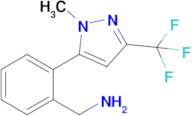 (2-(1-Methyl-3-(trifluoromethyl)-1H-pyrazol-5-yl)phenyl)methanamine