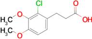 3-(2-Chloro-3,4-dimethoxyphenyl)propanoic acid