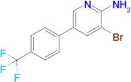 3-Bromo-5-(4-(trifluoromethyl)phenyl)pyridin-2-amine