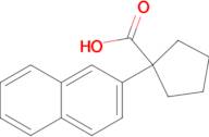 1-(Naphthalen-2-yl)cyclopentane-1-carboxylic acid