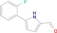 5-(2-Fluorophenyl)-1H-pyrrole-2-carbaldehyde