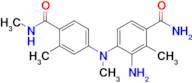 4-((2-Amino-4-carbamoyl-3-methylphenyl)(methyl)amino)-N,2-dimethylbenzamide