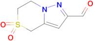 6,7-Dihydro-4H-pyrazolo[5,1-c][1,4]thiazine-2-carbaldehyde 5,5-dioxide