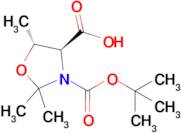 (4S,5R)-3-(tert-Butoxycarbonyl)-2,2,5-trimethyloxazolidine-4-carboxylic acid