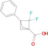 2,2-Difluoro-3-phenylbicyclo[1.1.1]pentane-1-carboxylic acid