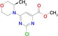 (R)-Methyl 2-chloro-6-(3-methylmorpholino)pyrimidine-4-carboxylate