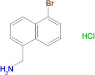 (5-Bromonaphthalen-1-yl)methanamine hydrochloride