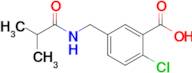 2-Chloro-5-(isobutyramidomethyl)benzoic acid