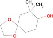 7,7-Dimethyl-1,4-dioxaspiro[4.5]decan-8-ol