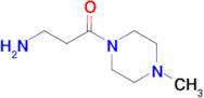 3-Amino-1-(4-methylpiperazin-1-yl)propan-1-one