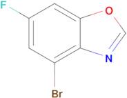 4-Bromo-6-fluorobenzo[d]oxazole