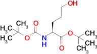 (S)-tert-Butyl 2-((tert-butoxycarbonyl)amino)-5-hydroxypentanoate