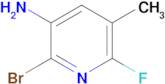 2-Bromo-6-fluoro-5-methylpyridin-3-amine