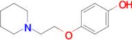 4-(2-(Piperidin-1-yl)ethoxy)phenol