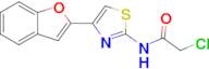 N-(4-(Benzofuran-2-yl)thiazol-2-yl)-2-chloroacetamide