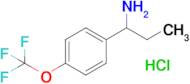 1-(4-(Trifluoromethoxy)phenyl)propan-1-amine hydrochloride