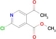 Methyl 5-acetyl-2-chloroisonicotinate